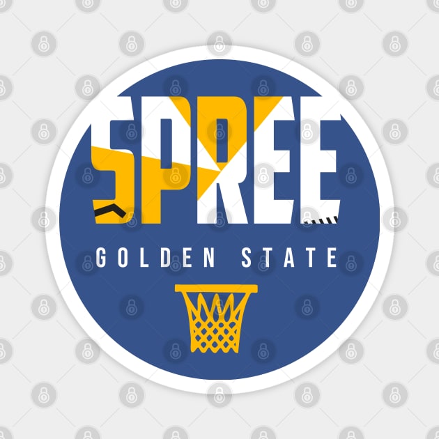 Sprewell Golden State Basketball Magnet by funandgames